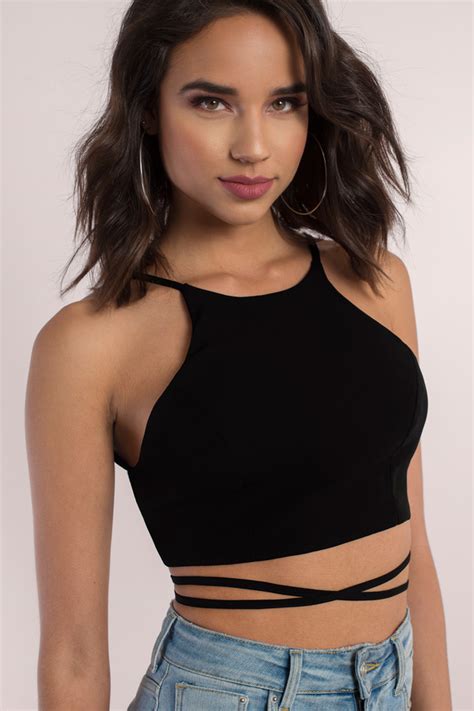 sexy crop tops|Womens Embellished & Sexy Crop Tops .